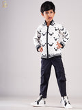 SHEEP EMBROIDERD BOMBER SET