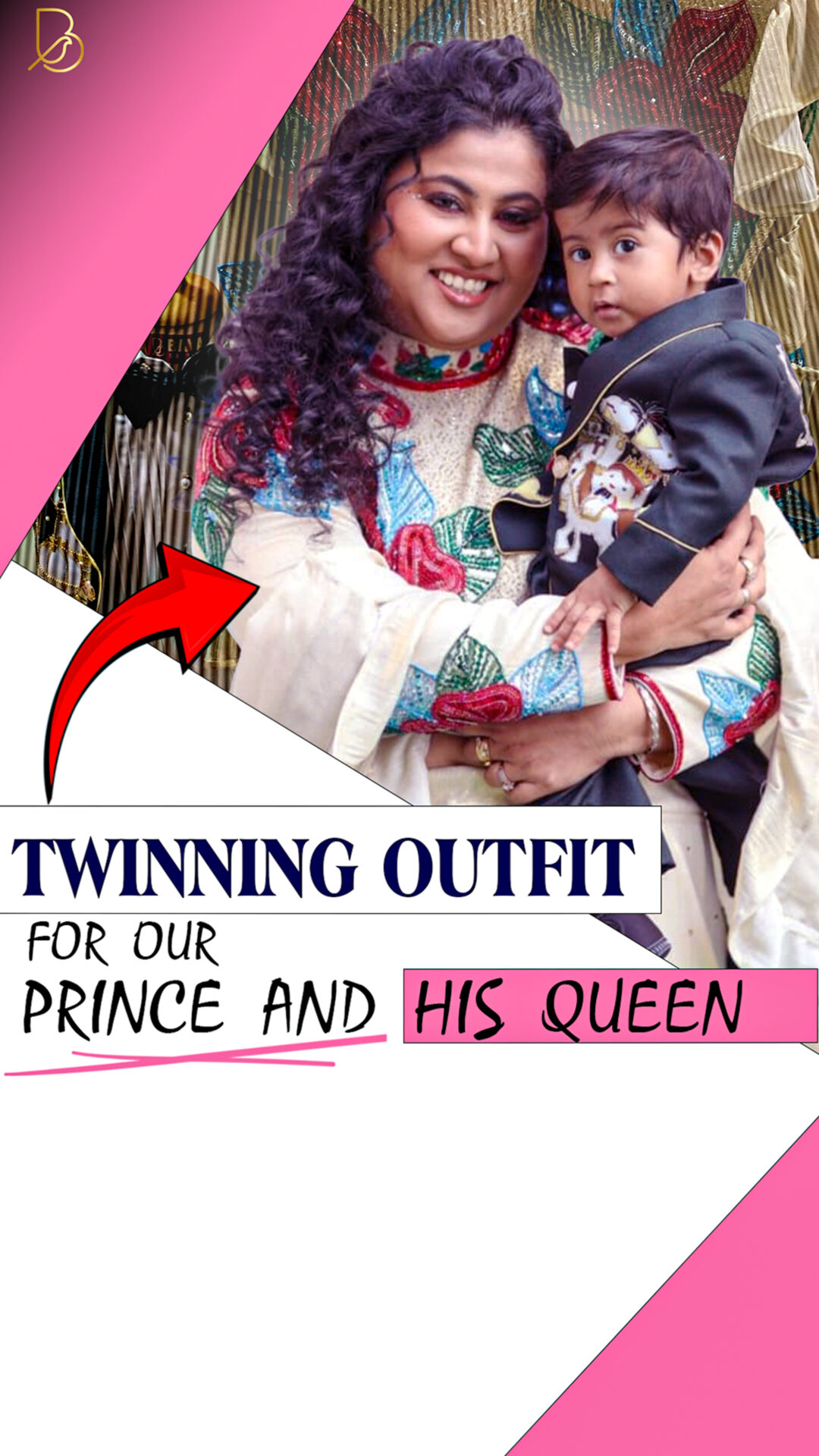 Wear His Name with Pride — Mother-Son Twinning Just Got Personal.