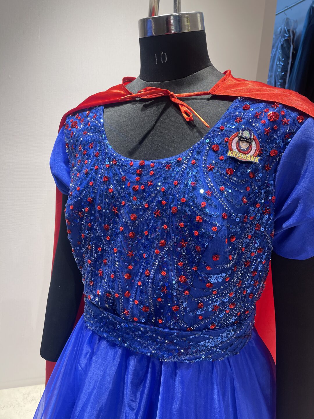 Super hero theme family twinning Handcrafted outfits
