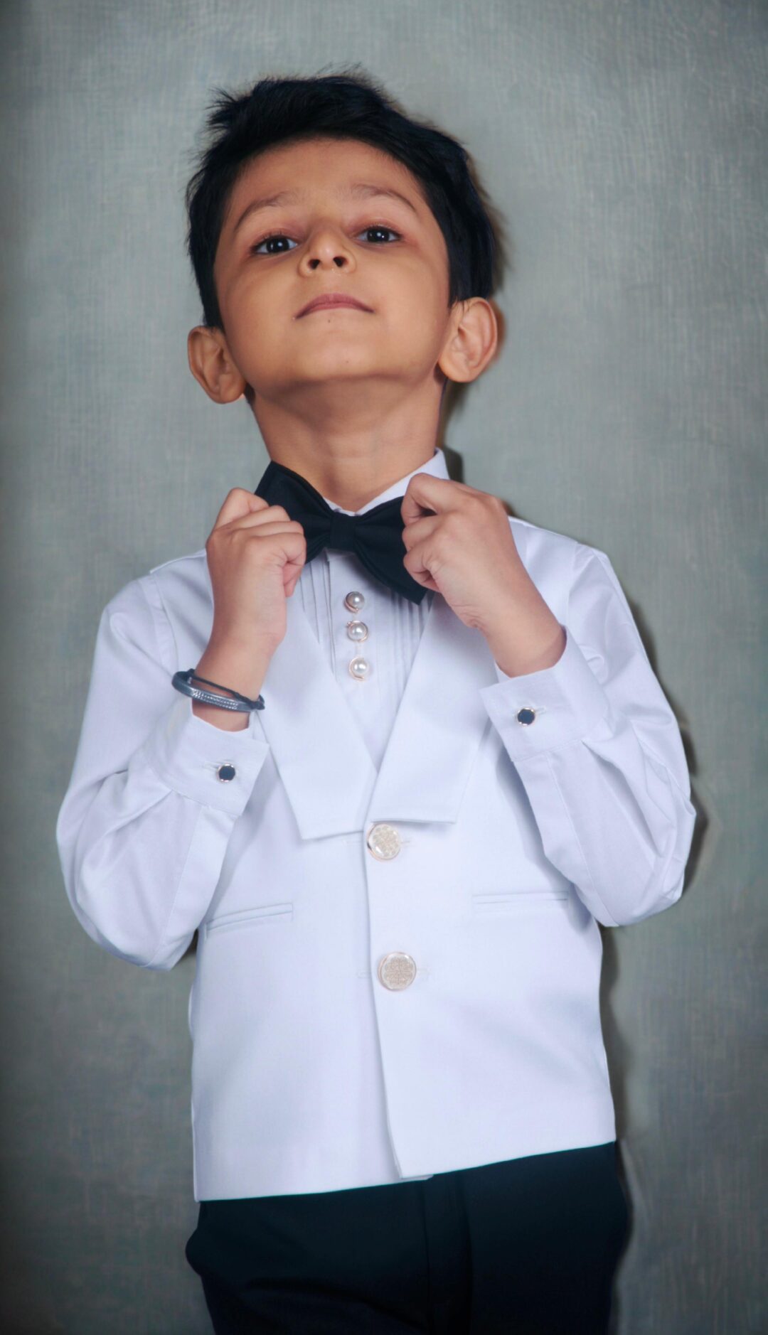 White waist coat set of 4