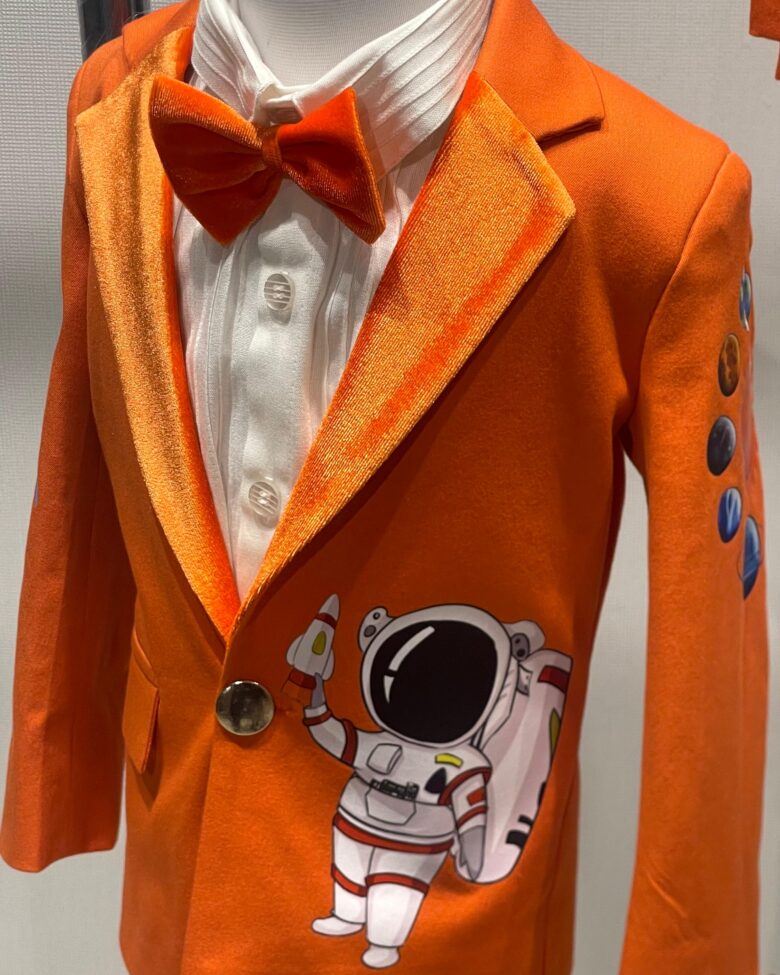 Space Theme tuxedo set of 4