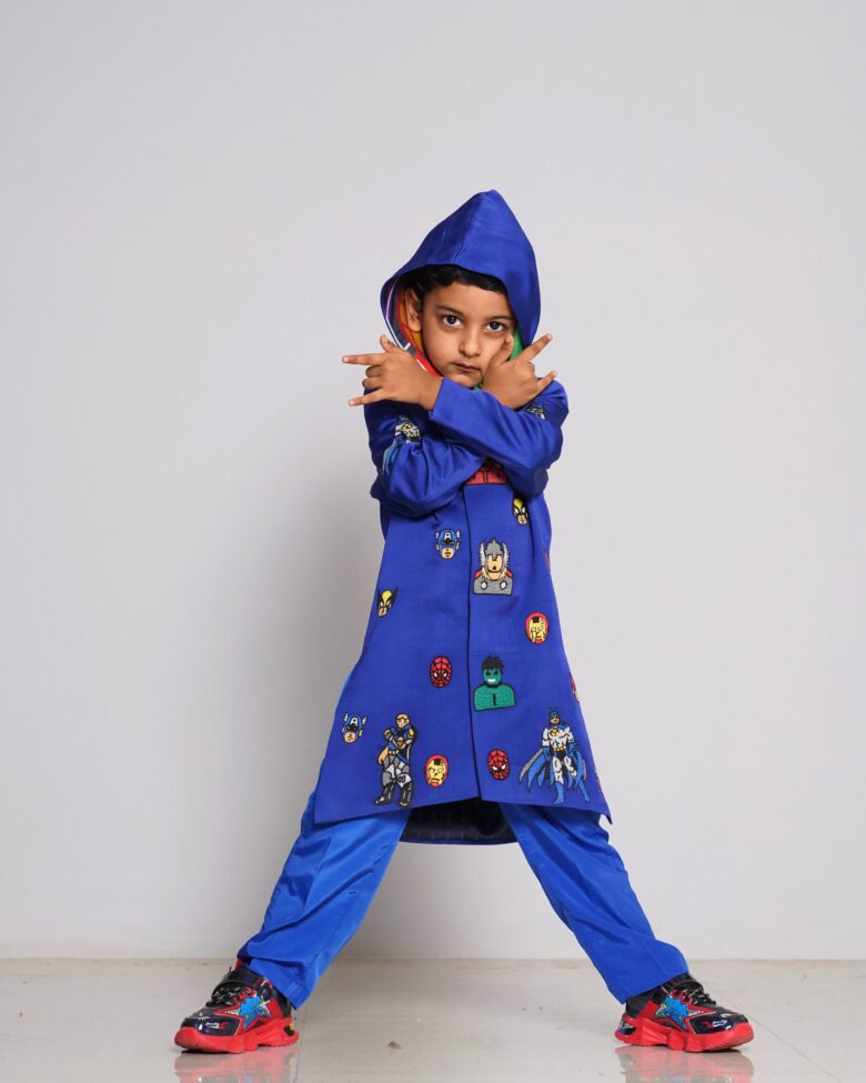 Superhero Long Blazer Set