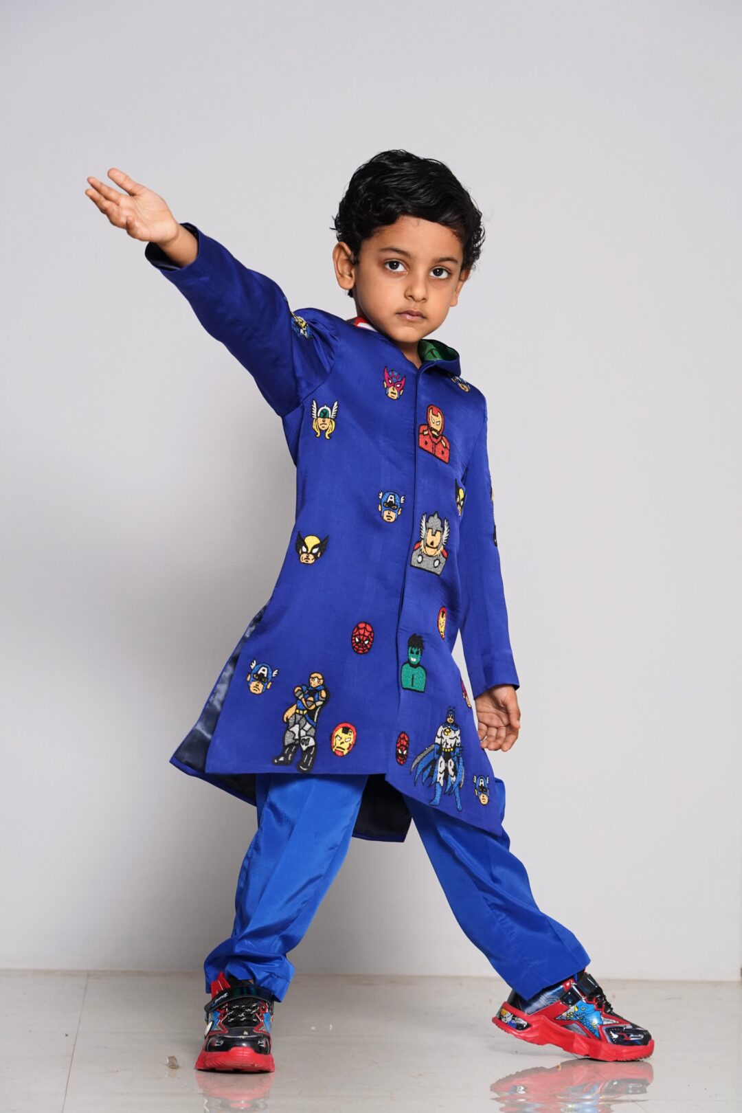 Superhero Long Blazer Set