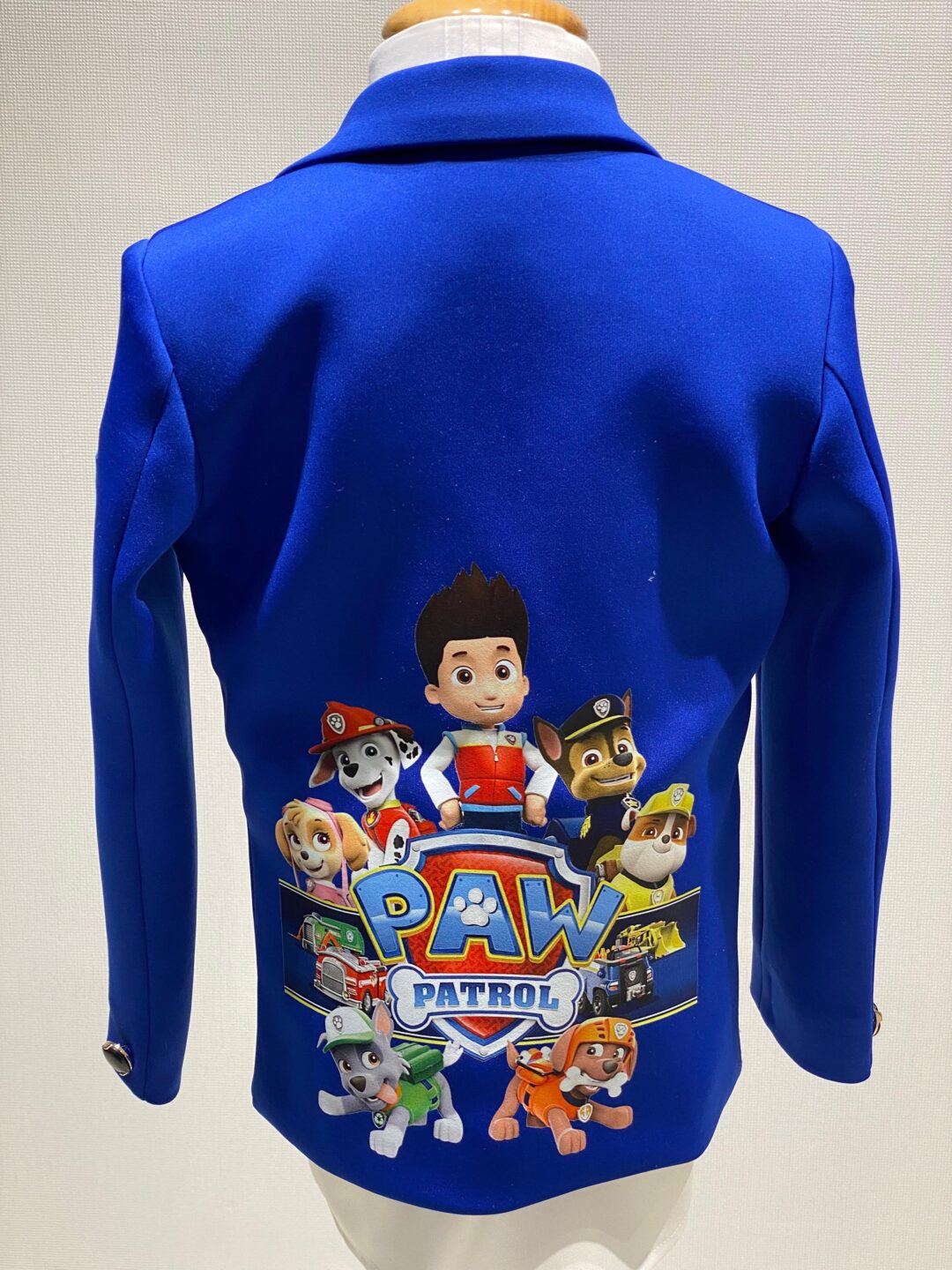 Blue & Red Character Tuxedo Set