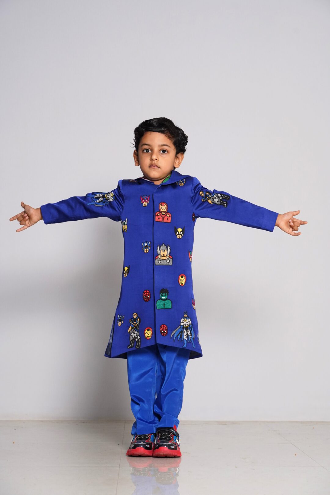 Superhero Long Blazer Set