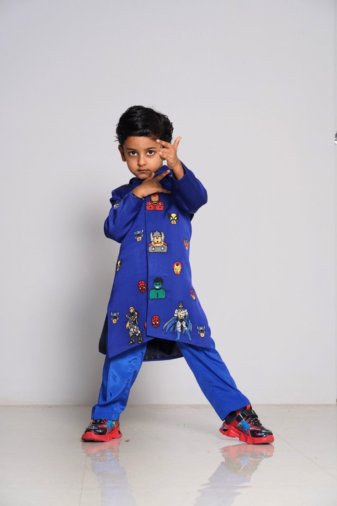 Superhero Long Blazer Set