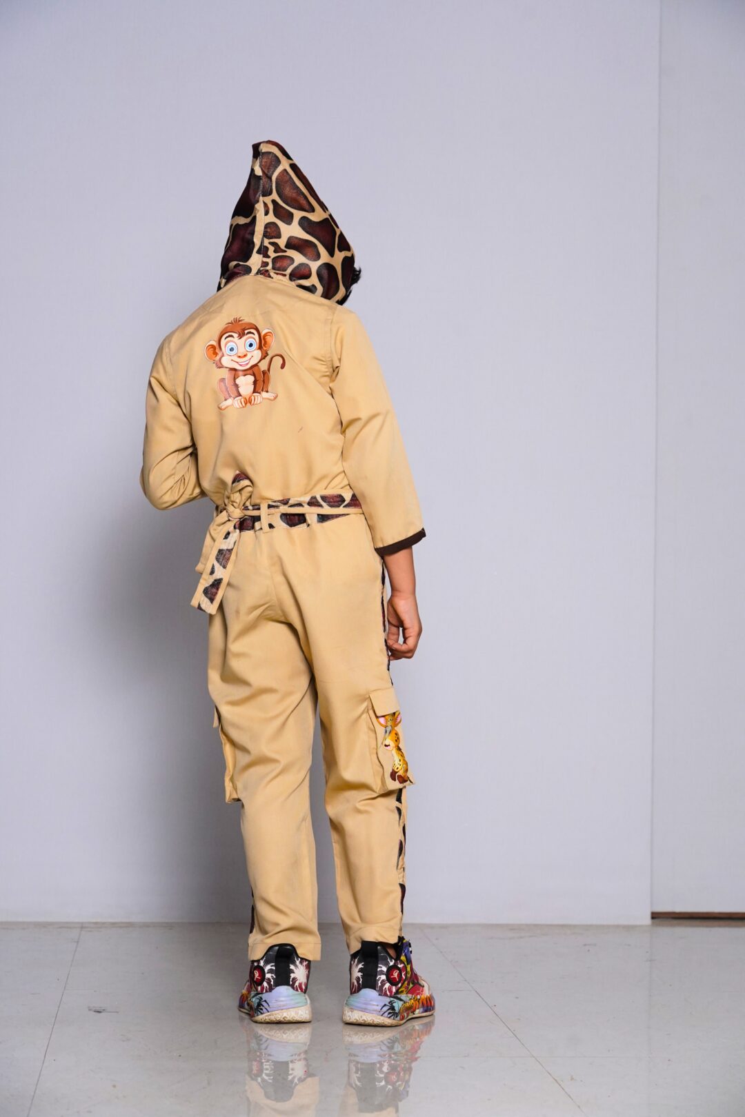 Safari Theme Customised Jumpsuit(set of 2)