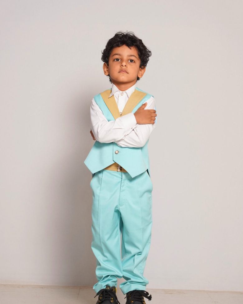 Boys’ Classic Blue 3-Piece Formal Set